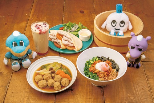 ずらりと並ぶコラボメニューの数々