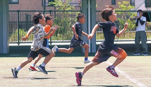 元気に１００ｍダッシュ！