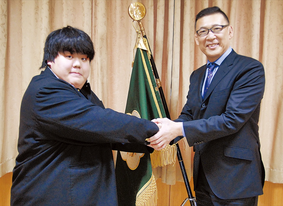 向の岡工高 笹崎君 中川部屋へ 真面目さ 力に ３日から 川崎区 幸区 タウンニュース