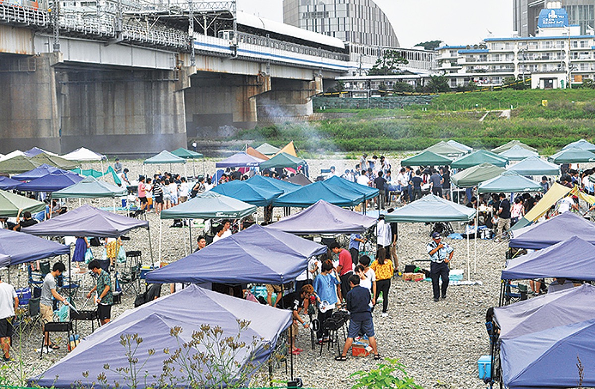 ＢＢＱ場 予約制で再開