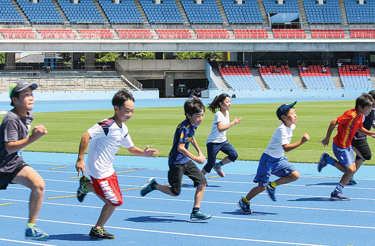 等々力で体を動かそう＝市提供