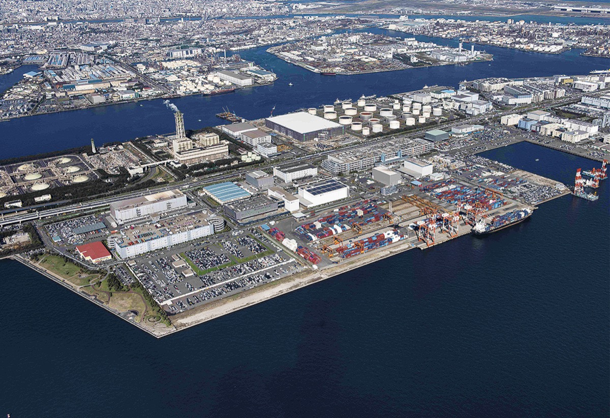 整備が進む川崎港