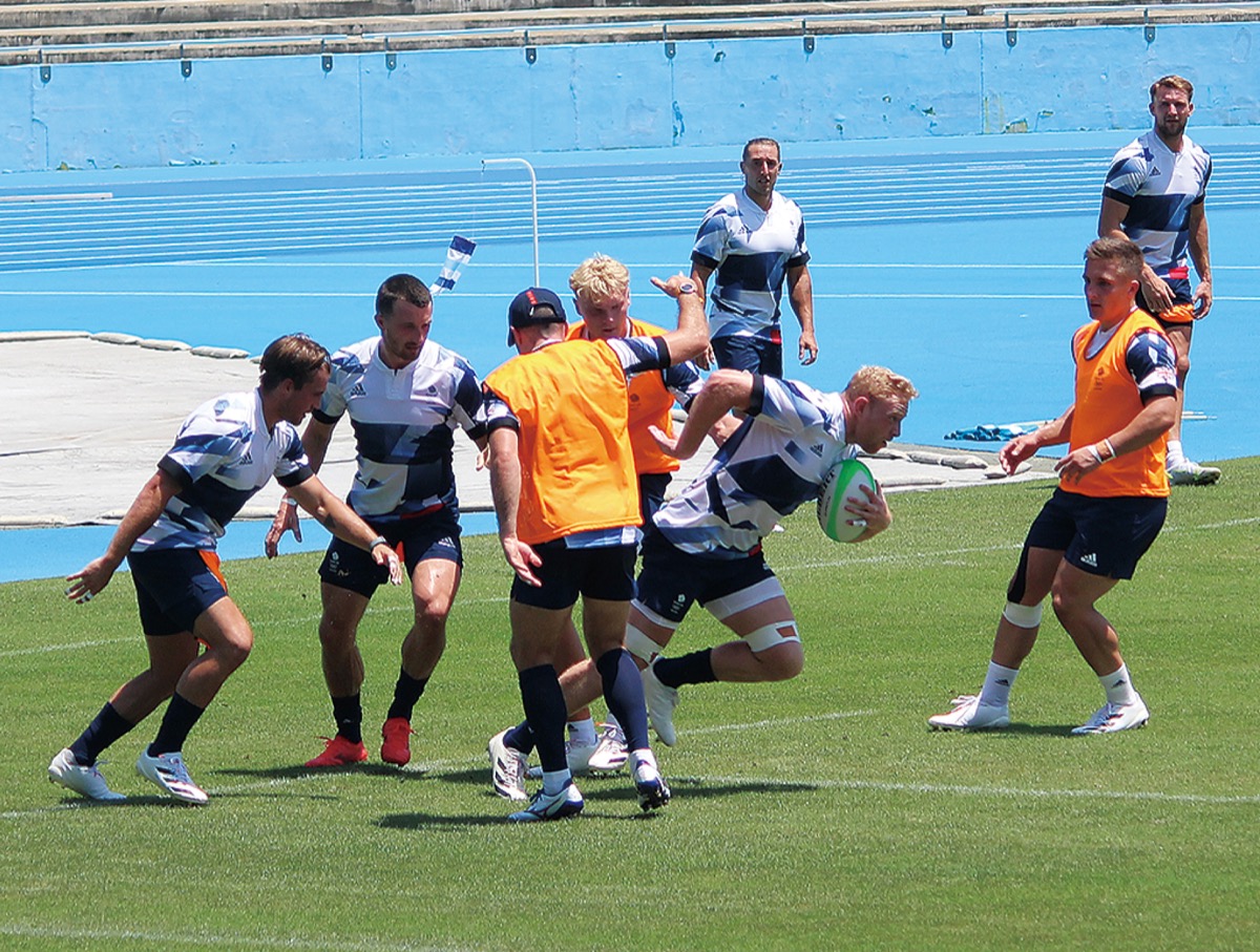 東京五輪ラグビー男子 英国代表 市民と交流 等々力で練習初公開 川崎区 幸区 タウンニュース