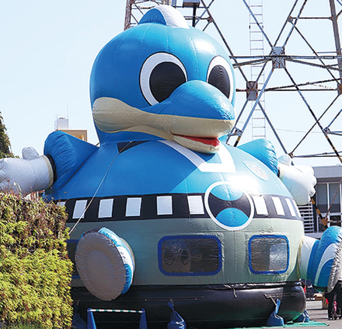 子どもたちに人気のふわふわ