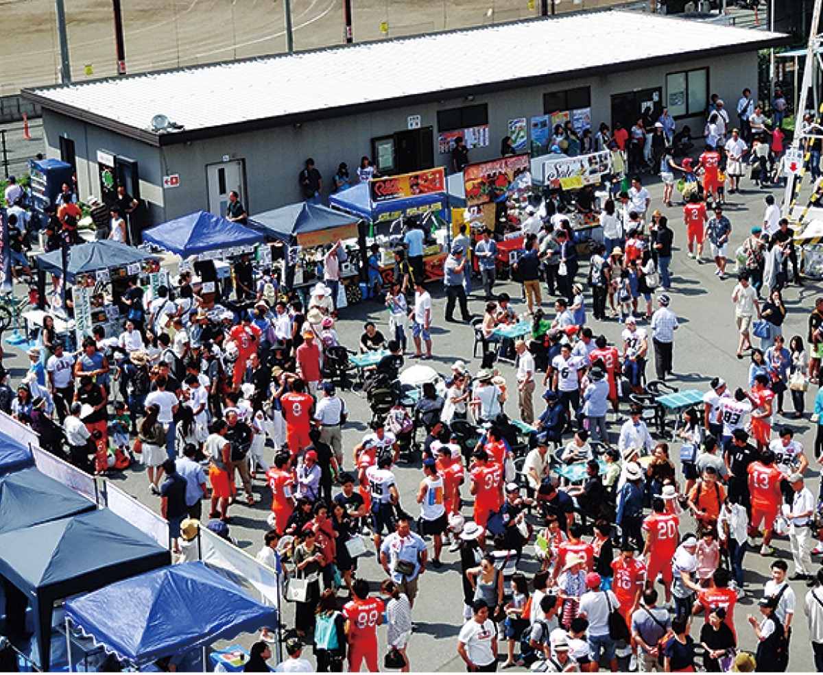 毎回盛況の夏祭り