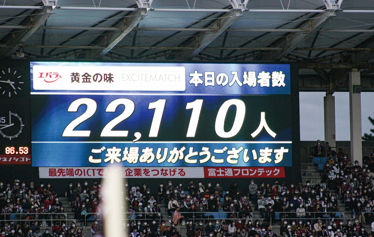 来場者数は22,110人