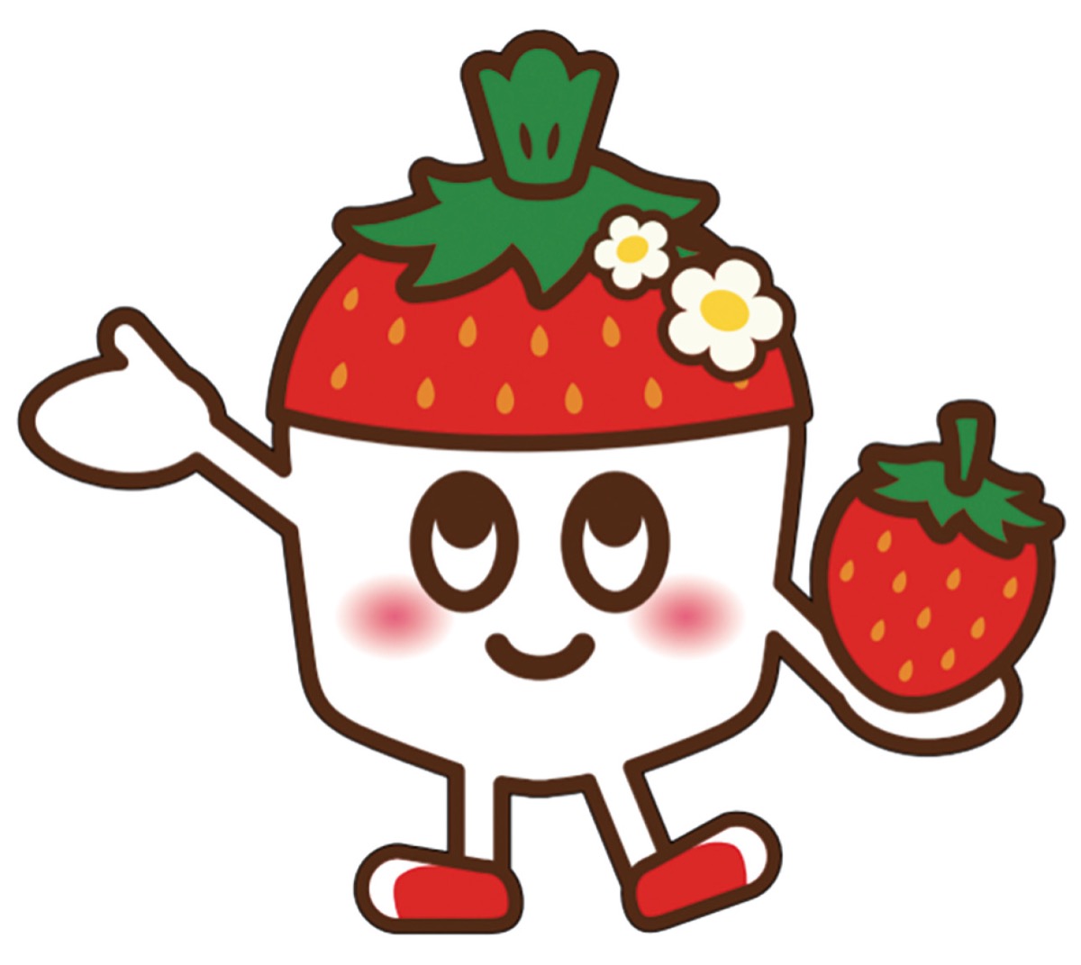 いちごカブレラ©川崎フロンターレ