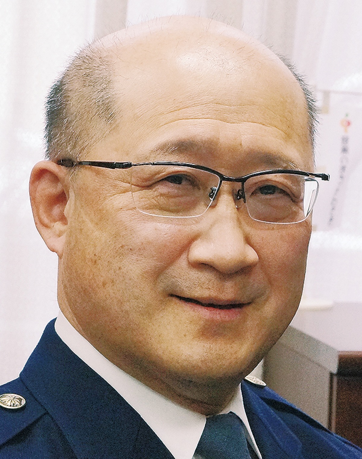 3月13日付で第75代川崎警察署長に着任した 鈴木 達也さん 幸区大宮町