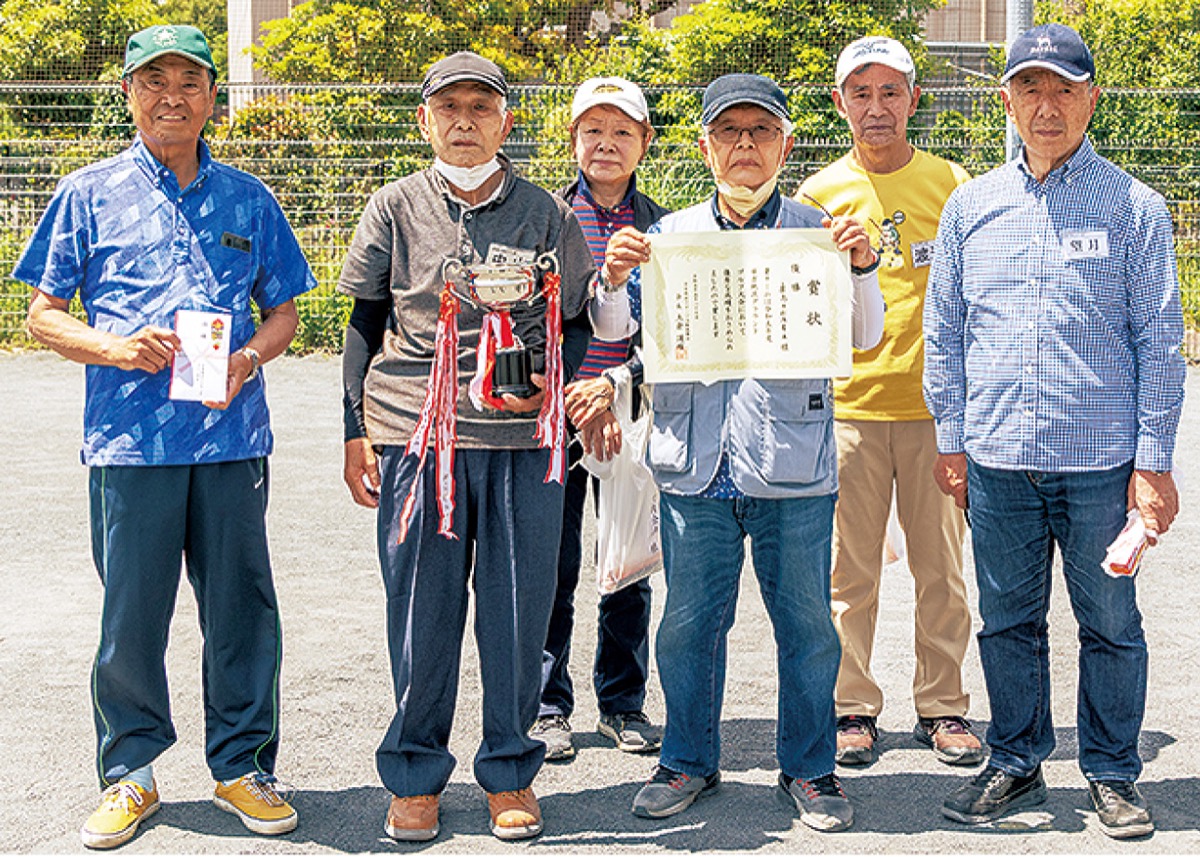 優勝した鹿島田町内会Ａチーム