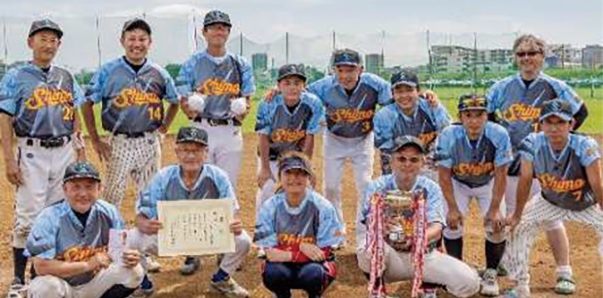 優勝した小倉下町内会のメンバー