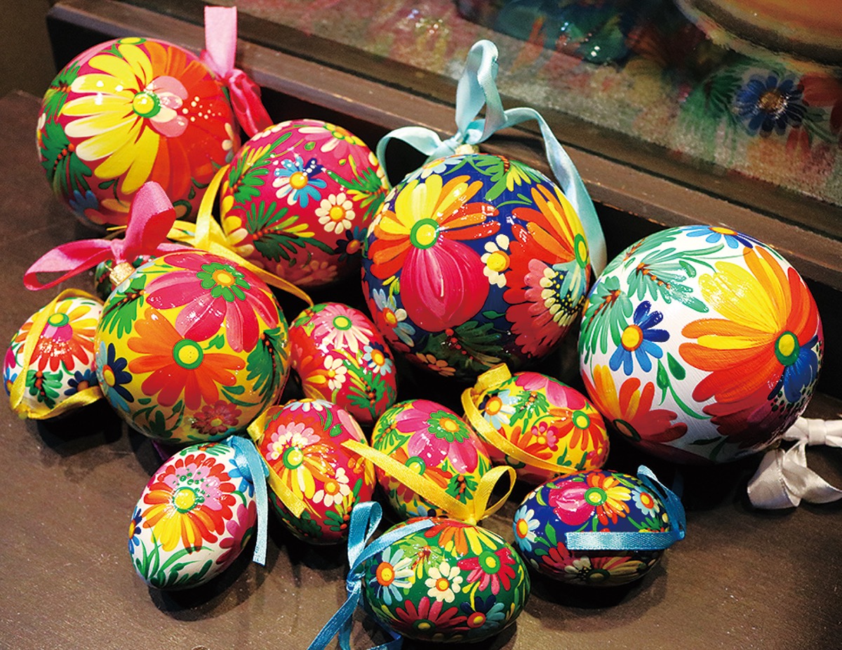 「ペトリキウカ塗り」の小物