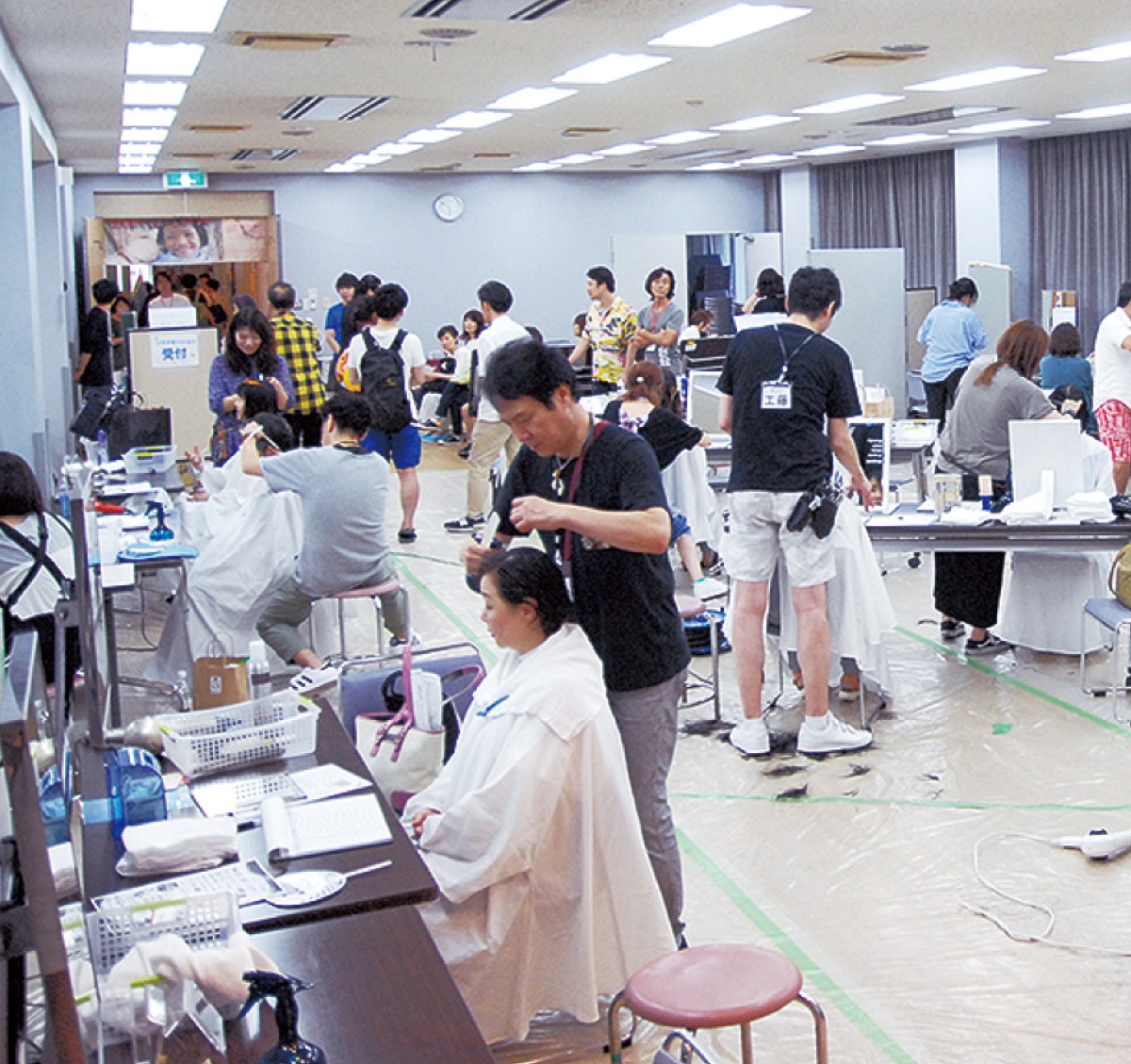 理美容で途上国を支援