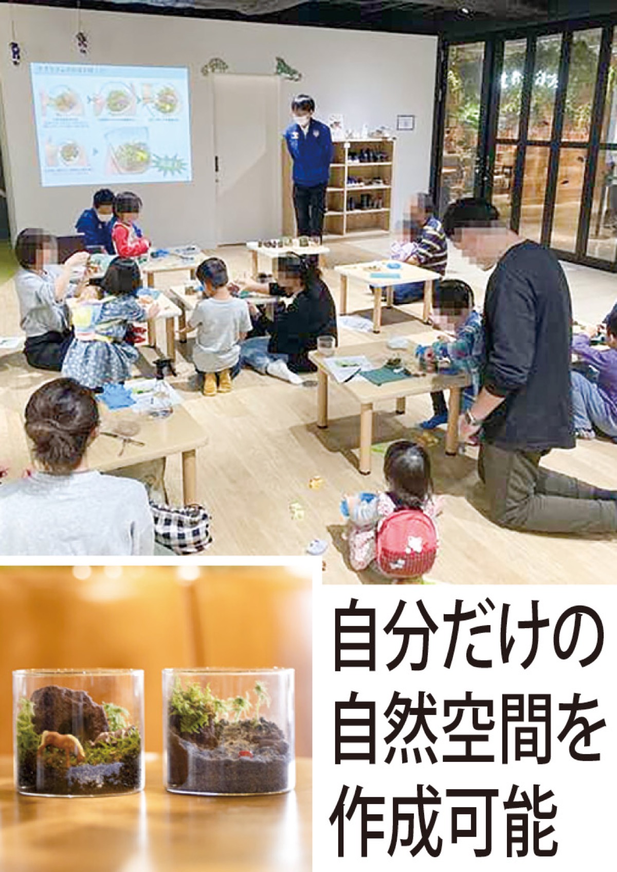 作ろう「ミニチュアの自然｣