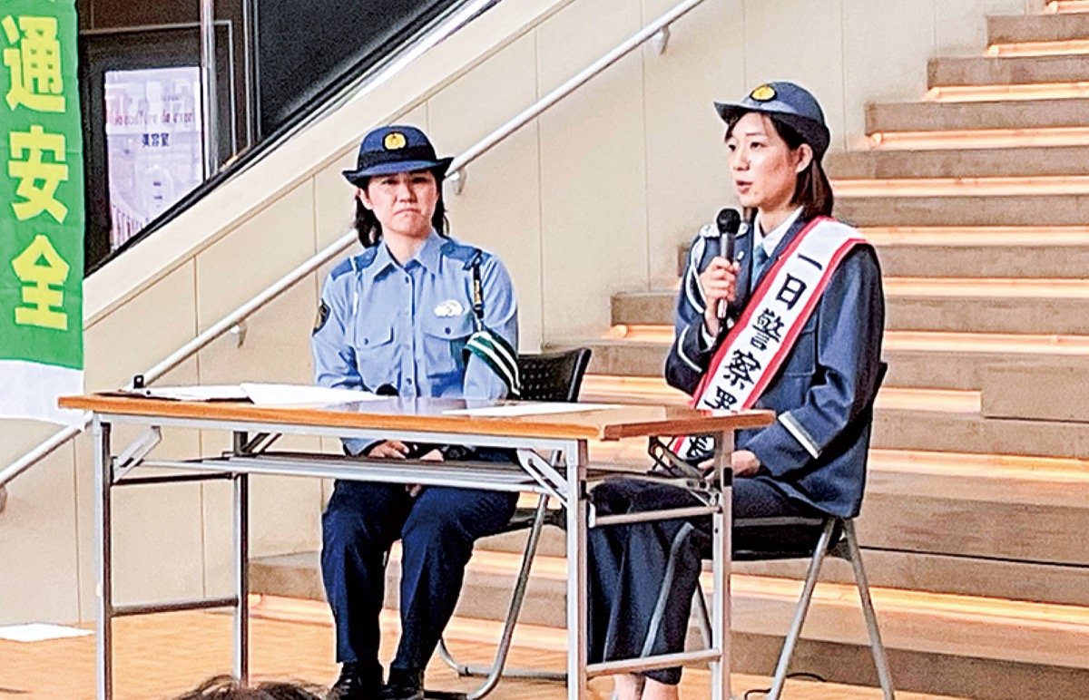 交通安全をＰＲ