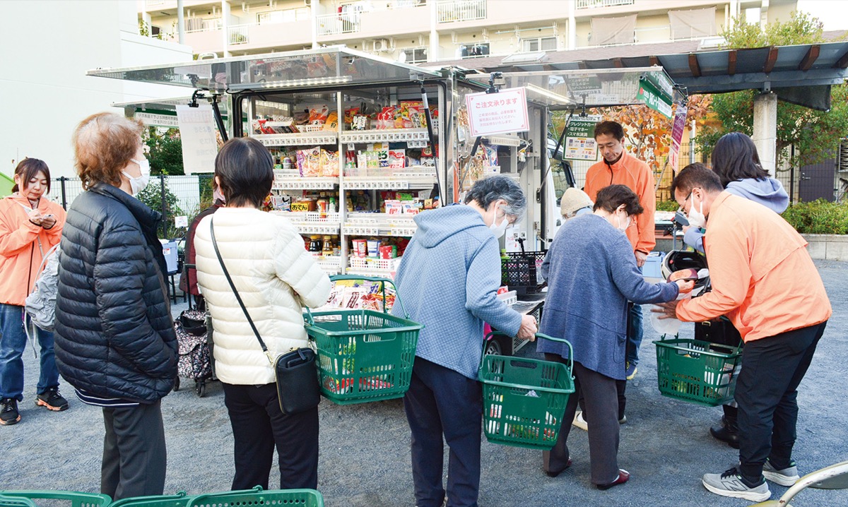 移動スーパー試行実施