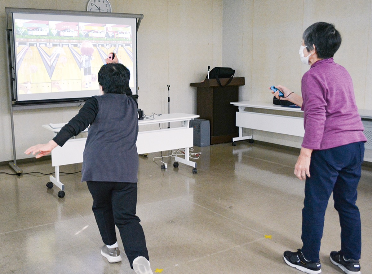 eスポーツで和気あいあい