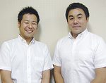 スタッフの早川さん（左）と向さん「お気軽にご参加ください」