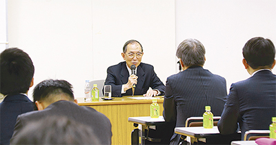 丹羽前駐中国大使が講演