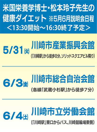 やせて太らない体作りが特徴