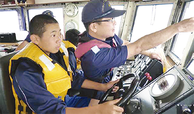 日吉中生が職場体験