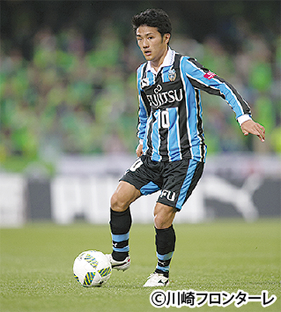 フロンターレ試合に親子招待