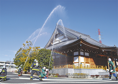 火事から文化財を守ろう