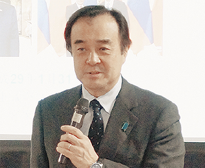 宮家邦彦氏が講演