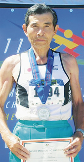 「十種競技」のほか、走高跳でも、銅メダルを獲得した石川選手