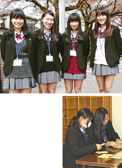 上高生が補助体験 投票所であいさつ 事務 さがみはら中央区 タウンニュース