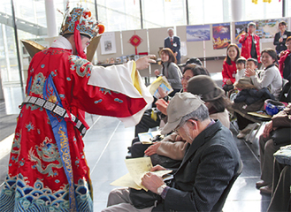 中国文化に関する様々な企画が用意されているイベント