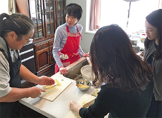 外国人向け料理教室を体験