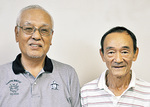 渡会長（左）と西村さん