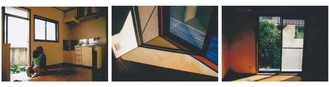 きらぼし銀行ともみじホールで展示されるアマチュアの部で銀賞を受賞した鈴木哲史さん（市内在住）の作品「さよならアパートメント」