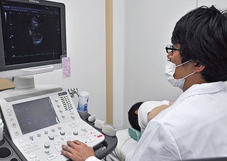 循環器専門医が実施する心臓超音波検査