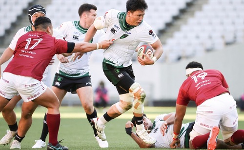 12月29日に東芝ブレイブルーパス東京と対戦したときの様子(C)ＪＲＬＯ