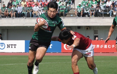 ５月３日の東芝ブレイブルーパス東京戦での小泉選手(C)ＪＲＬＯ