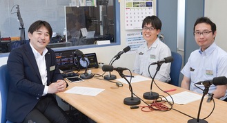 （左から）大部ユニットリーダー、村瀬さん、金子さん
