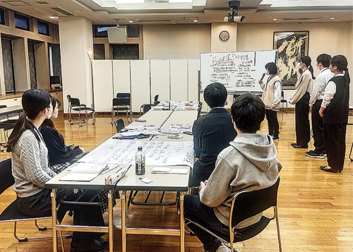 グループワークも実施（前回の様子）