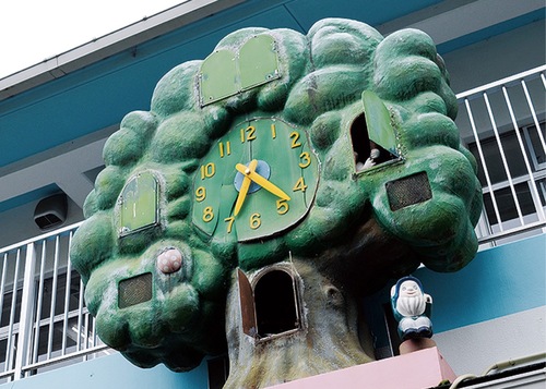 同園のからくり時計