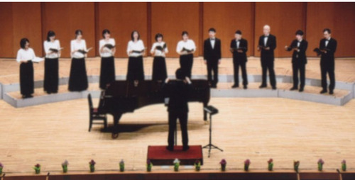 相模原市合唱連盟合唱祭出演時の様子