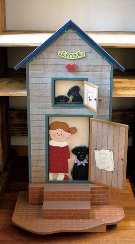 しみずさんの木工作品