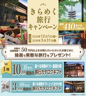 定期預金で素敵な旅を当てよう