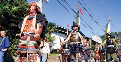 江戸時代を再現する大名行列（写真は過去開催時・相模原市提供）