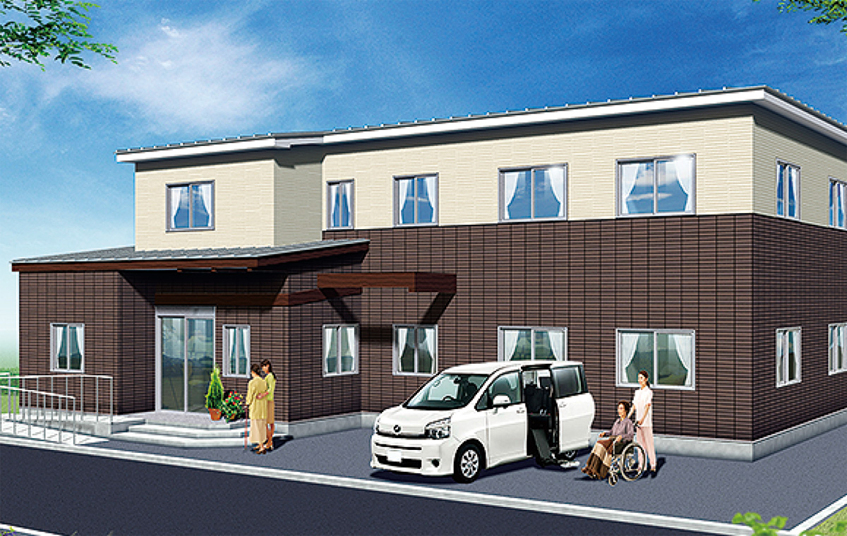 東林間駅徒歩圏に立地する同施設