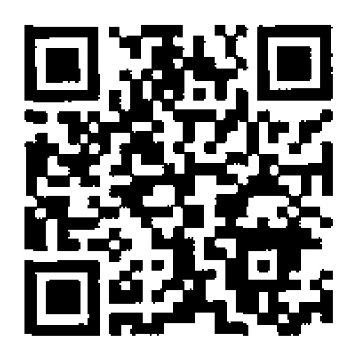 リーフレットが閲覧できるQRコード