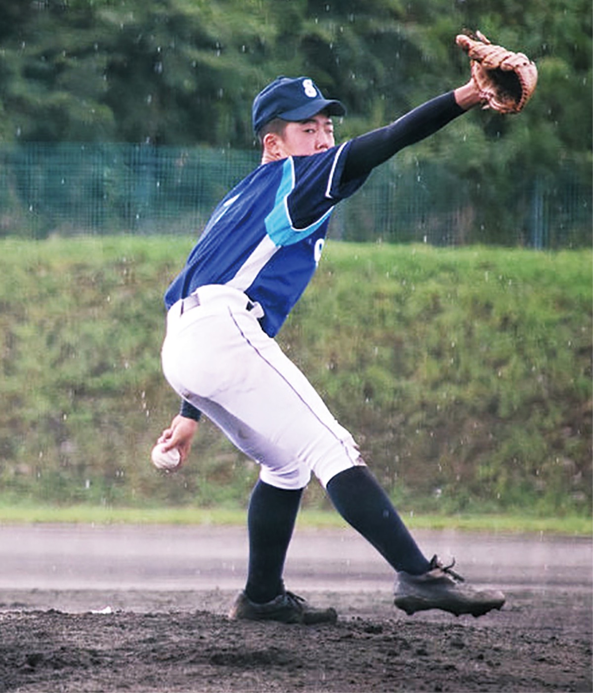 ３試合完投した谷亀選手＝同クラブ提供