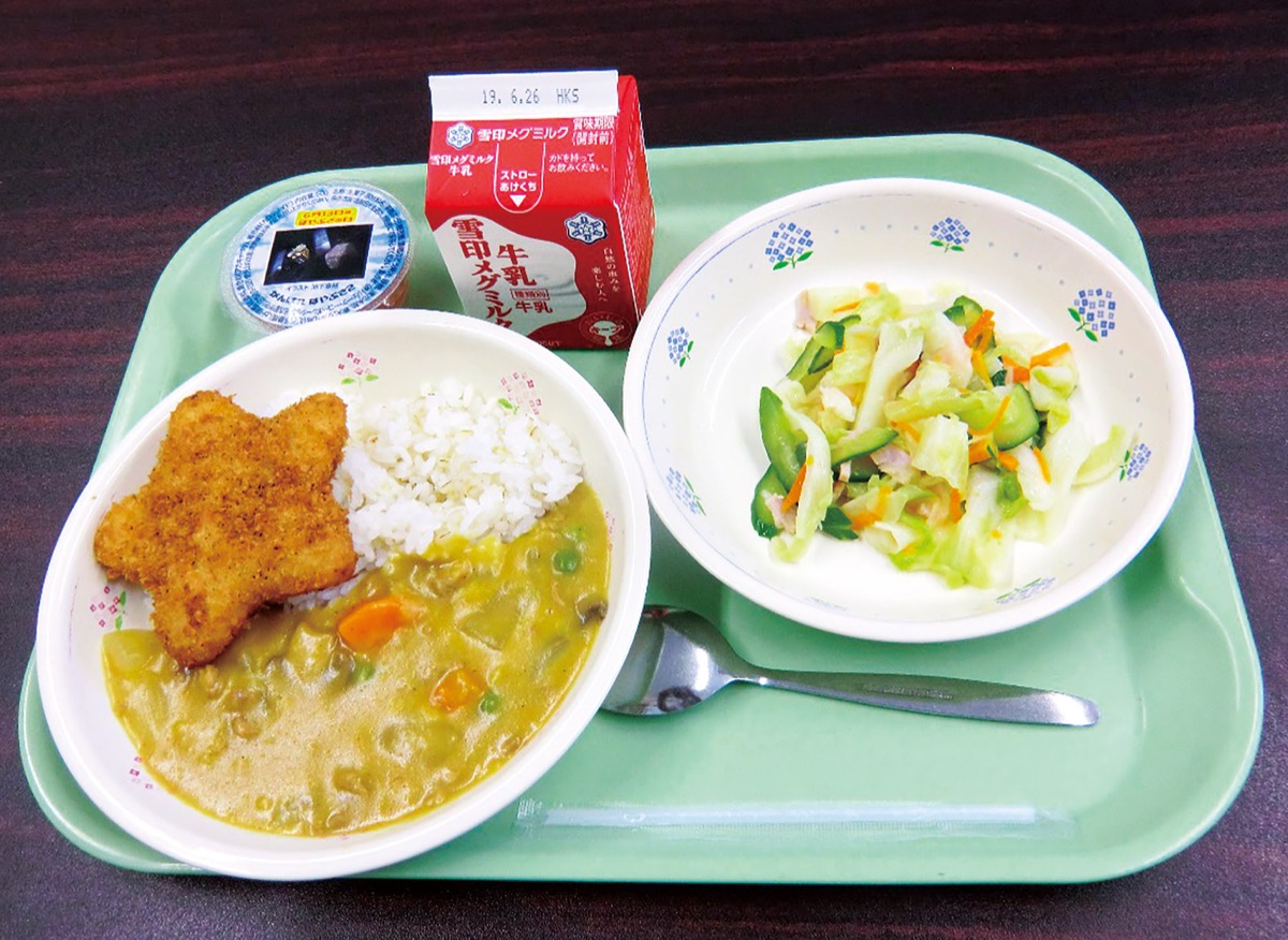 エール送る｢おかえり給食｣