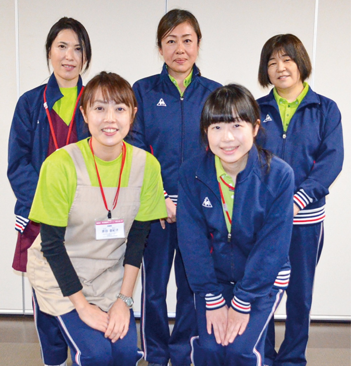 笑顔が素敵な職員たち