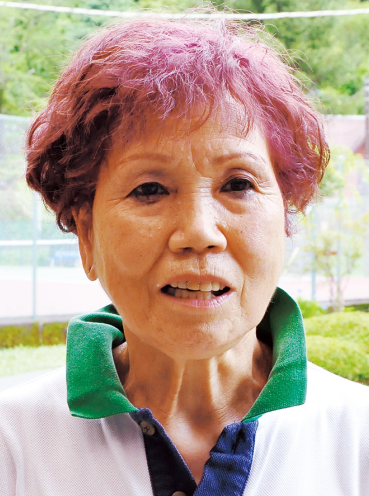 取材に応じる小野沢さん=7月2日、緑区青根