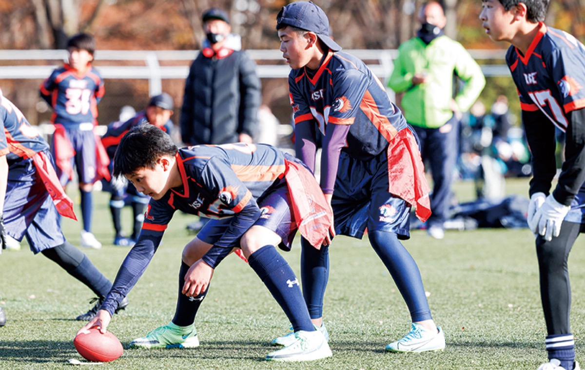 元気に活動するジュニアチームの子どもたち